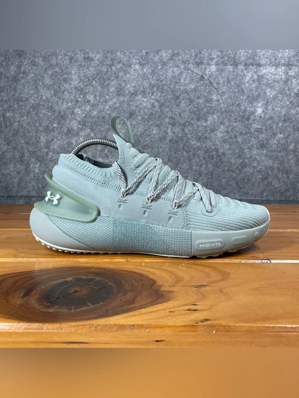 Under Armour HOVR Phantom 3 Mens Size 8.5 Opal Green Running Shoes 3025516-304